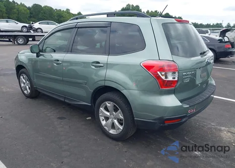 2015 Subaru Forester 2.5I Premium from USA, damaged, VIN JF2SJAFC1FH586460